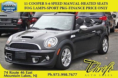 Mini : Cooper S s 11 cooper s 6 speed manual heated seats sport pkg finance price only