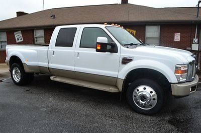 Ford : F-450 King Ranch 4dr Crew Cab 4WD LB DRW 2008 ford f 450 super duty crew king ranch 4 x 4 76 k miles as new