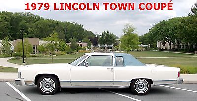 Lincoln : Other Town Coupé 2 door 1979 lincoln town coupé loaded with options owned for last 12 years