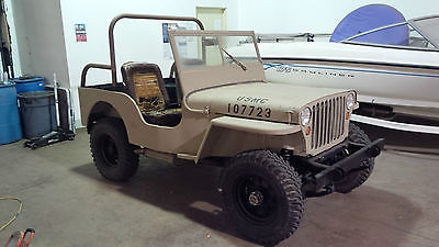 Willys MB 1941 1942 military willys jeep