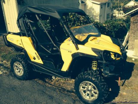2012 Can am XT 1000 side-by-side
