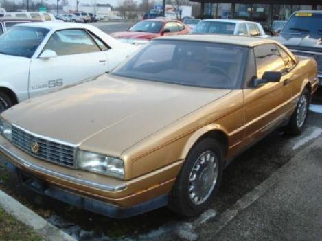 1987 Cadillac Allante for: $3900