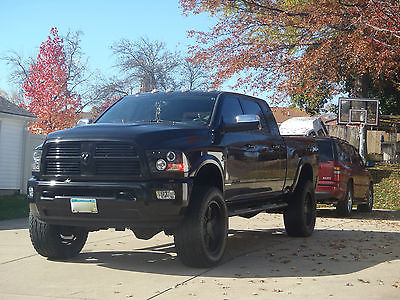 Ram : 3500 Laramie/ Mega Cab/ All Leather 4x4 DODGE RAM 3500 LARAMIE MEGA CAB CUSTOM/CUMMINS DIESEL/4.5 INCH LIFT /22