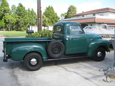 Chevrolet : Other Pickups 2 door pickup 1950 classic chevy 3600 stepside pickup 6 cyl 3 speed