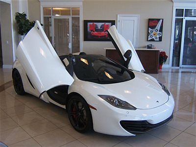 Other Makes : Other 2dr Convertible Spider 2014 mclaren pm 4 12 c spider stealth pack sport exhaust