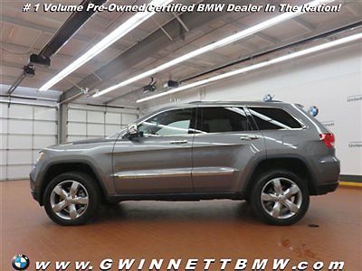 Jeep : Grand Cherokee Overland Overland Low Miles SUV Automatic Gasoline 5.7L 8 Cyl Mineral Gray Metallic