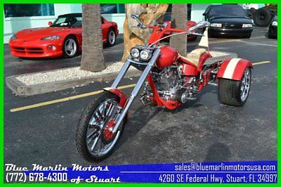 Custom Built Motorcycles : Other 2006 hardcore choppers trike s s 127 ci custom loaded must see one of a kind