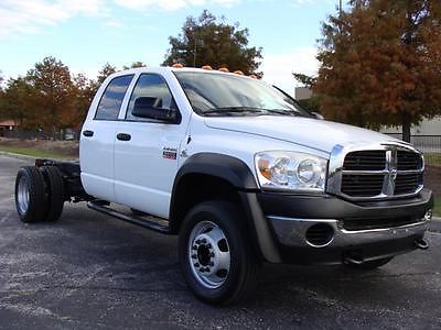 Dodge : Ram 5500 Cab&Chase  Quad Cab,  6.7L Cummins , Fully Serviced, Only 33K miles, 1 Texas Owner