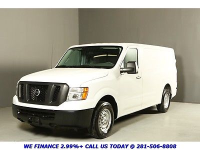 Nissan : NV NV1500 CARGO CLEAN CARFAX 5K LOW MILES WARRANTY CARGO V6 CD AUTO BARN SLIDE DOORS AC HEAT !!!