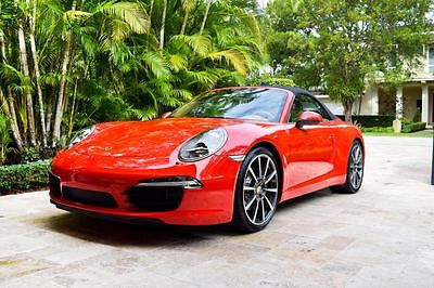 Porsche : 911 Carrera S Convertible 2-Door 2012 porsche 911 991 carrera s cabriolet fully loaded w carbon ceramic brakes