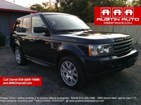2007 Land Rover Range Rover Sport 73K MI. 4WD HSE NAV LEATHER SUNROOF WELL MAINTAINED AND GORGEOUS