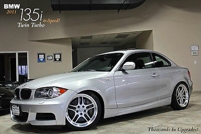 BMW : 1-Series 2dr Coupe 2011 bmw 135 i coupe 6 speed 41 k msrp upgrades one owner active steering loaded