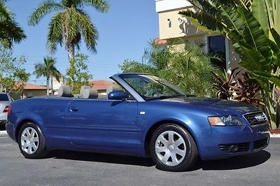 Audi : A4 Convertible A4 CONVERTIBLE AWD 3.0 NAVIGATION 69K ALL WHEEL DRIVE SPORT QUATTRO AUTO