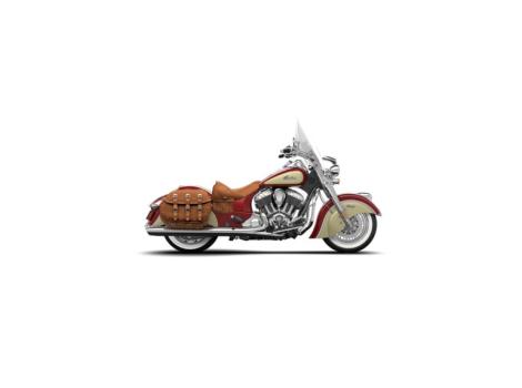 2015 Indian Chief Vintage Indian Red / Ivory Cream