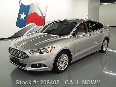 Ford : Fusion REARVIEW CAM 2013 ford fusion se hybrid htd leather sunroof nav 29 k 208405 texas direct auto
