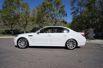 BMW : M5 BRUSHED ALUMINUM BMW M5 E60 BRAND NEW CLUTCH HUD ACTIVE SEATS IPOD NR 1 OWNER ALL RECORD SIRIUS