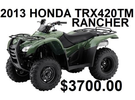 2013 Honda FOURTRAX RANCHER TRX420TMD