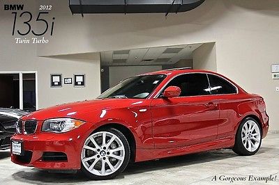 BMW : 1-Series 2dr Coupe 2012 bmw 135 i coupe 46 k msrp navigation heated seats premium package loaded wow