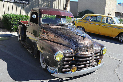 Chevrolet : Other Pickups Rat Rod  1953 chevrolet 3100 rat rod truck 454 v 8 auto ps bulletholes sealed rust