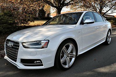 Audi : S4 S-Tronic 2013 audi s 4 loaded no paint no odors like new condition warranty