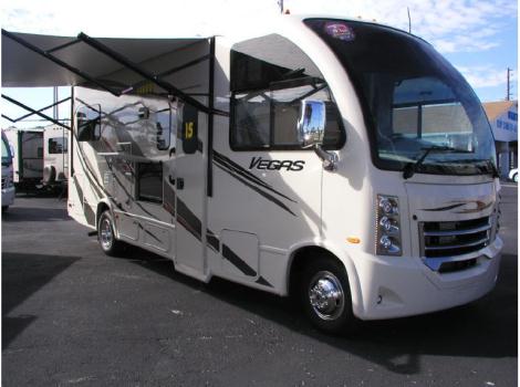 2015 Thor Motor Coach VEGAS 24.1  CLASS A  TWIN/KING BED  SLIDE-OUT  NICE