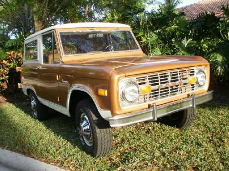 1974 Ford Bronco Ranger for: $36500