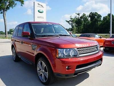 Land Rover : Range Rover Sport Supercharged Sport Utility 4-Door 2012 firenze red range rover sport supercharged loaded