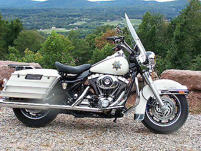 Harley-Davidson : Touring 2006 flhpi ca hwy patrol bike 8 500 origional miles runs great