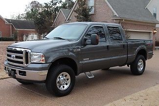 Ford : F-250 XLT Crew Cab 4WD Powerstroke Diesel Perfect Carfax  Great Service History  EGR Delete Done  New Tires