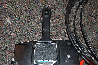 Quicksilver / Mercury outboard engine controls with trim 8 pin traditional