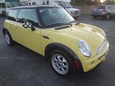Mini : Cooper 2dr Coupe 2002 cooper premium panoramic roof leather side curtain clean certified warranty