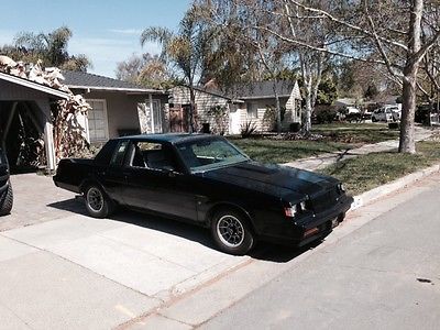 Buick : Regal Grand National Turbo WE4 87 coupe hardtop we 4 grand national turbo