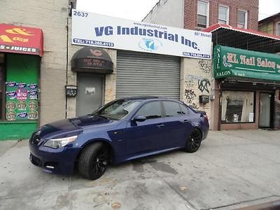 BMW : M5 Base Sedan 4-Door 2006 bmw m 5 loaded up dynamic seats low miles dinan upgrades over 550 hp blue smg