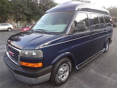 GMC : Savana High top premium conversion by Sherrod 2003 gorgeous sherrod high top premium van 1 fl owner low miles certified loaded