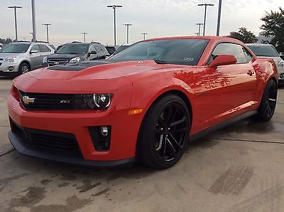 Chevrolet : Camaro ZL1 2014 chevrolet camaro zl 1 coupe sunroof one owner auto