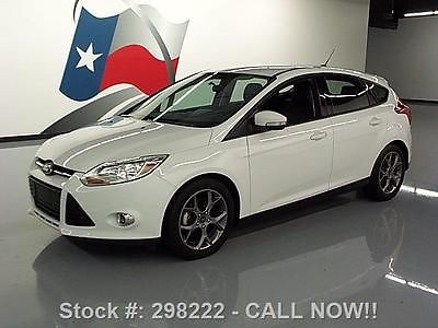 Ford : Focus LEATHER 2013 ford focus se hatchback leather sync alloys 38 k mi 298222 texas direct