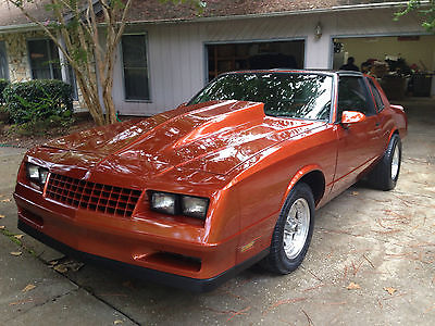 Chevrolet : Monte Carlo SS 1986 chevrolet monte carlo ss coupe