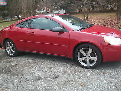 Pontiac : G6 GTP 2006 pontiac g 6 gtp 2 door auto red moon roof