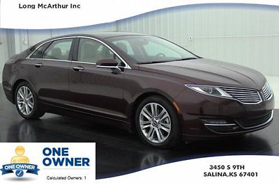 Lincoln : MKZ/Zephyr Nav 36K Low Miles Intelligent Access Sat Radio 2013 certified pre owned navigation heated leather rear camera 1 owner