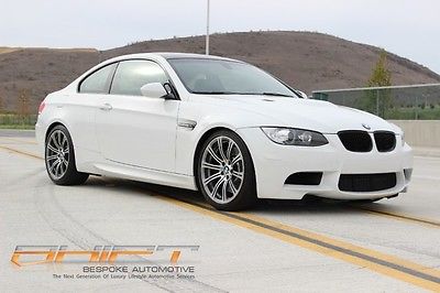 BMW : M3 Base Coupe 2-Door One owner, White on Black with carbon roof, clean car fax.
