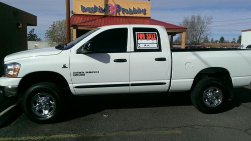 Dodge : Ram 2500 Lone Star Edition Dodge Ram 4x4 Cummins 5.9L Very Low Miles Short Bed No Accidents Clean