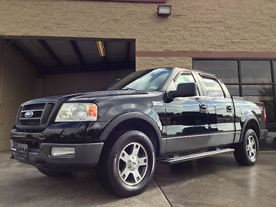 Ford : F-150 FX4 2005 ford f 150 fx 4 crew cab pickup 4 door 5.4 l 1 owner leather sunroof tow