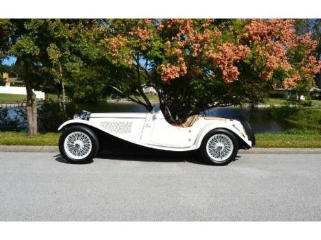 Jaguar : Other REPLICA 1937 jaguar ss 100 one of the finest replicas 19 wire wheels sport windscreens