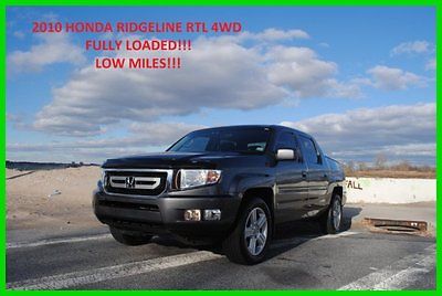 Honda : Ridgeline RTL LEATHER 3.5 4WD NAVIGATION NAV PICK UP TRUCK RUNS LOOKS PERFECT BLUETOOTH LEATHER MOONROOF THEFT RECOVERY REBUILT N0T SALVAGE