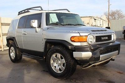 Toyota : FJ Cruiser 4WD 2008 toyota fj cruiser 4 wd repairable salvage wrecked project save rebuilder