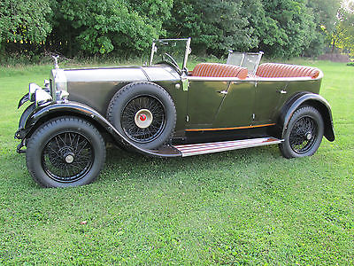 Rolls-Royce : Other Mulliner 1929 rolls royce 20 twenty tourer h j mulliner with documentation one of a kind