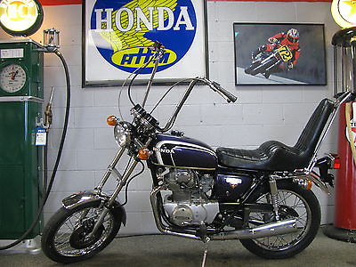 Honda : CB 1973 honda cb 350 g chopper old school motorcycle