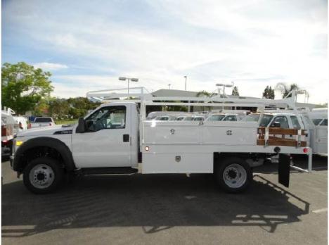 2014 FORD F550 REG CAB 12  CONTRACTOR
