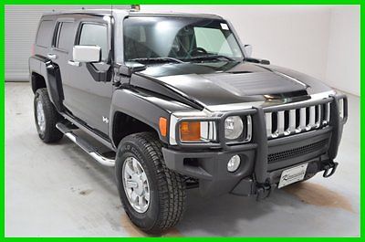 Hummer : H3 3.5L I5 AWD Auto DVD Sunroof Leather Heated Seats FINANCE AVAILABLE! 124k Mi Used 2006 HUMMER H3 AWD Tow pack Roof racks Side Step