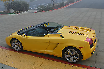 Lamborghini : Gallardo Spyder Convertible 2-Door 2006 gallardo spyder convertible new clutch just serviced needs nothing